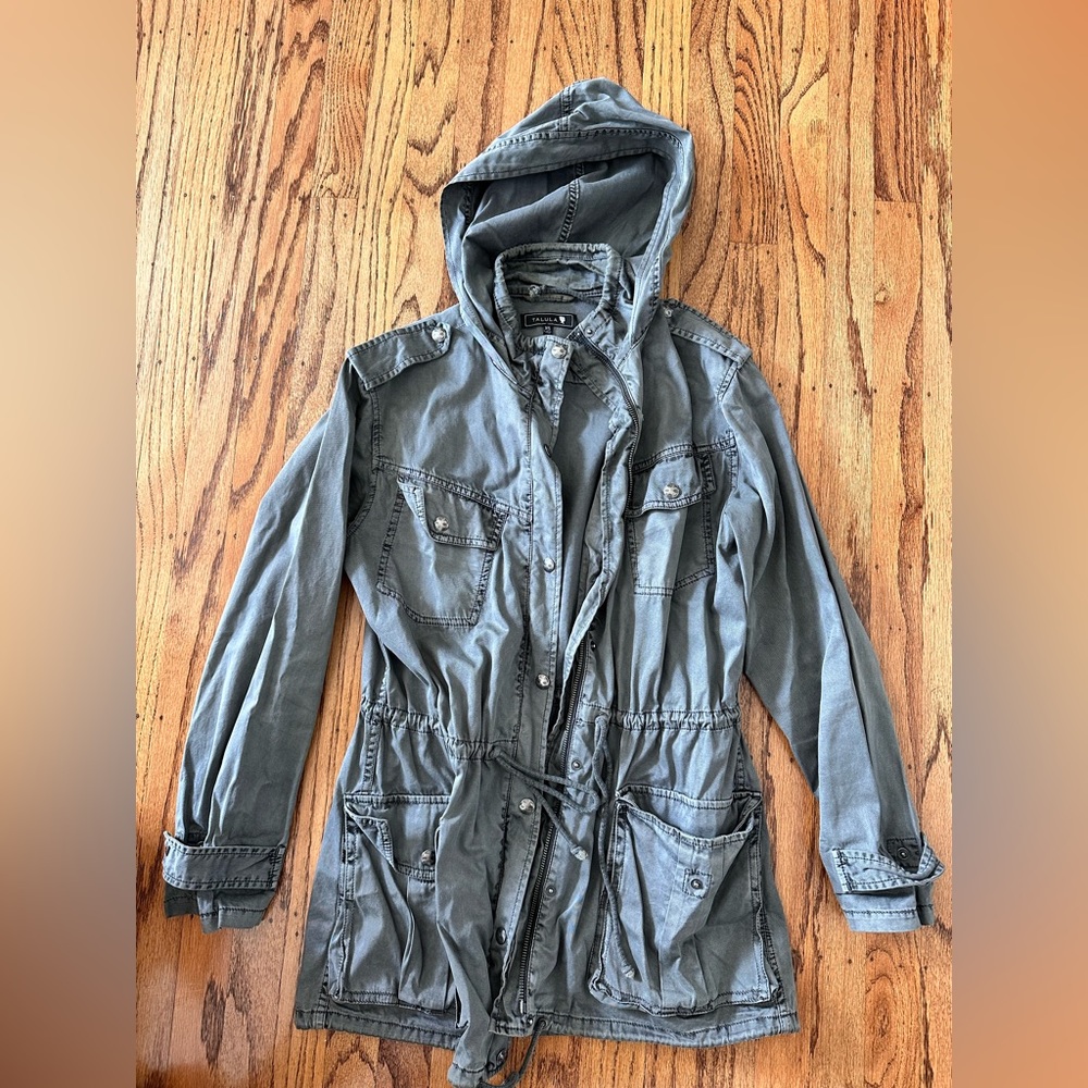 Aritzia Talula Hooded Cargo Jacket
